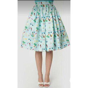 New Barbie X Unique Vintage Skirt Womens XS/2 60th Anniversary